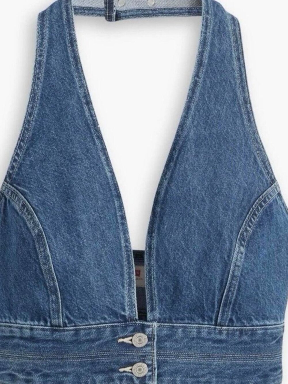 Levi's Denim Bralette | Large NWT